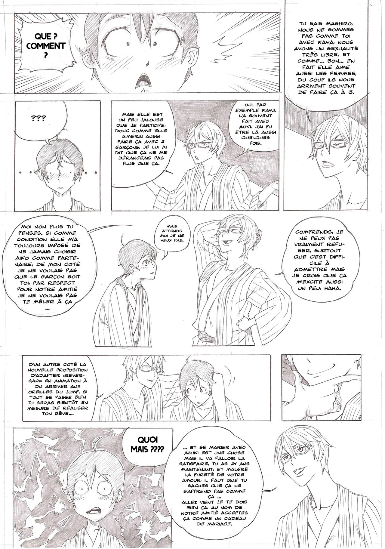 BAKUMAN - Happy New Year HNY - uncensored page 6 full