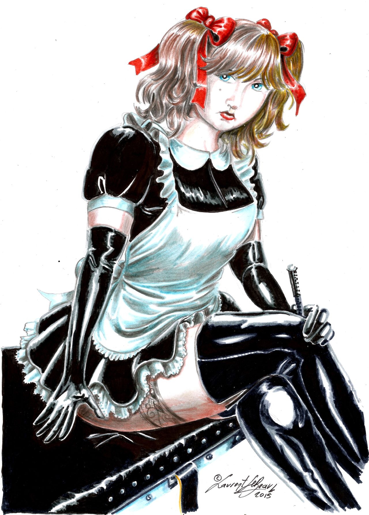 Best of Laurent Lebeau FemDom BDSM illustrations page 8 full