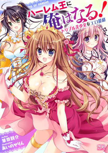 Harem Ou ni Ore ha Naru! Triple Bishoujo wo Ero Rouraku cover