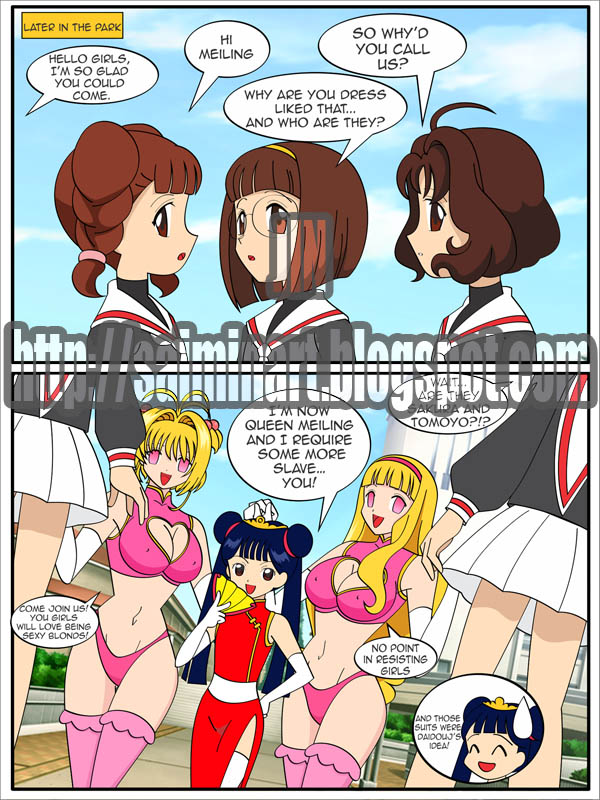 Cardcaptor Sakura Bimbofication page 4 full