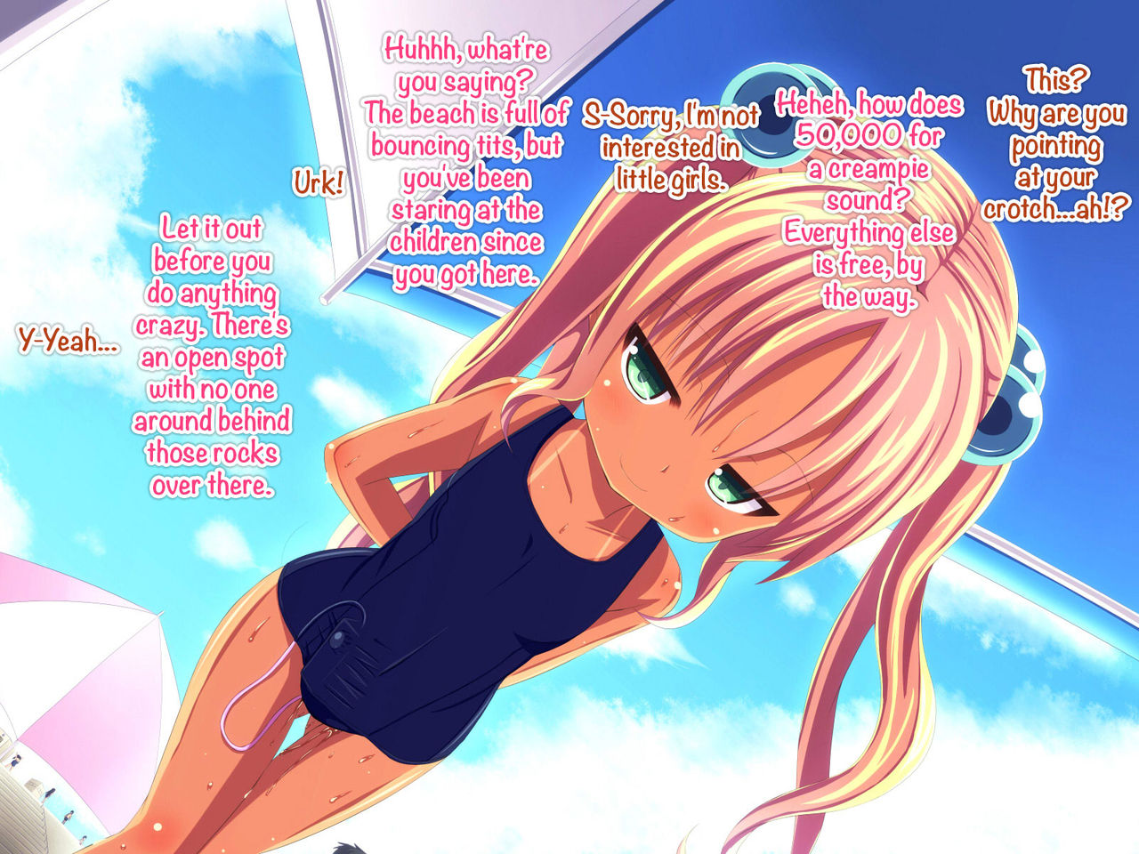 Natsuumi Lolibitch | Summer Beach, Little Slut  =LWB= page 3 full