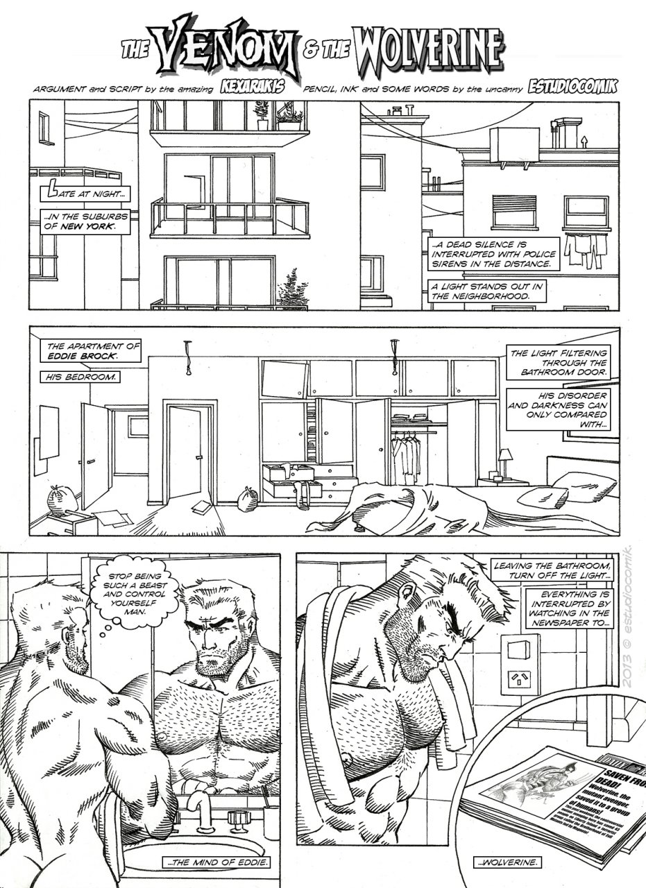 The Venom &amp; The Wolverine by estudiocomik page 1 full