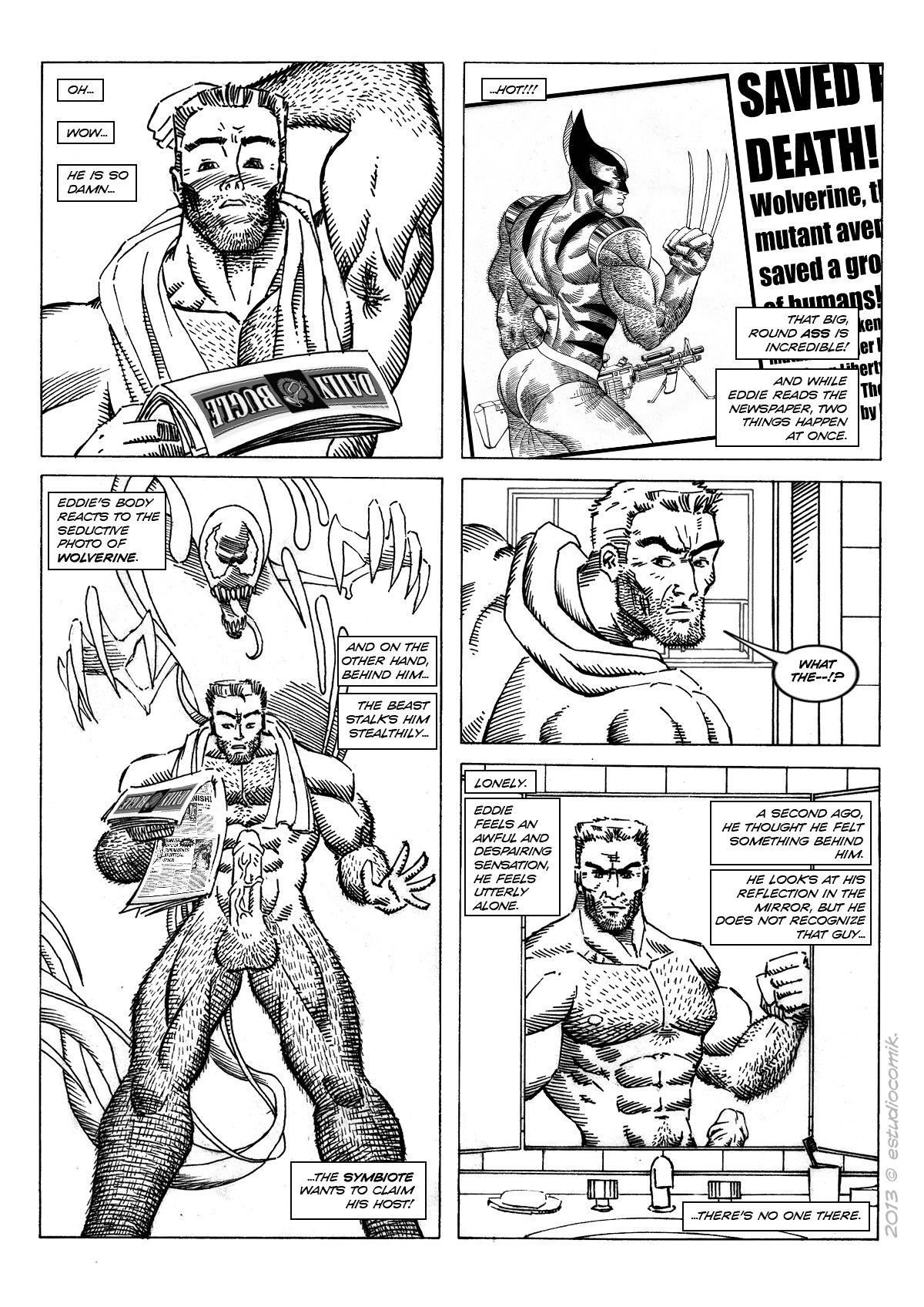 The Venom &amp; The Wolverine by estudiocomik page 2 full