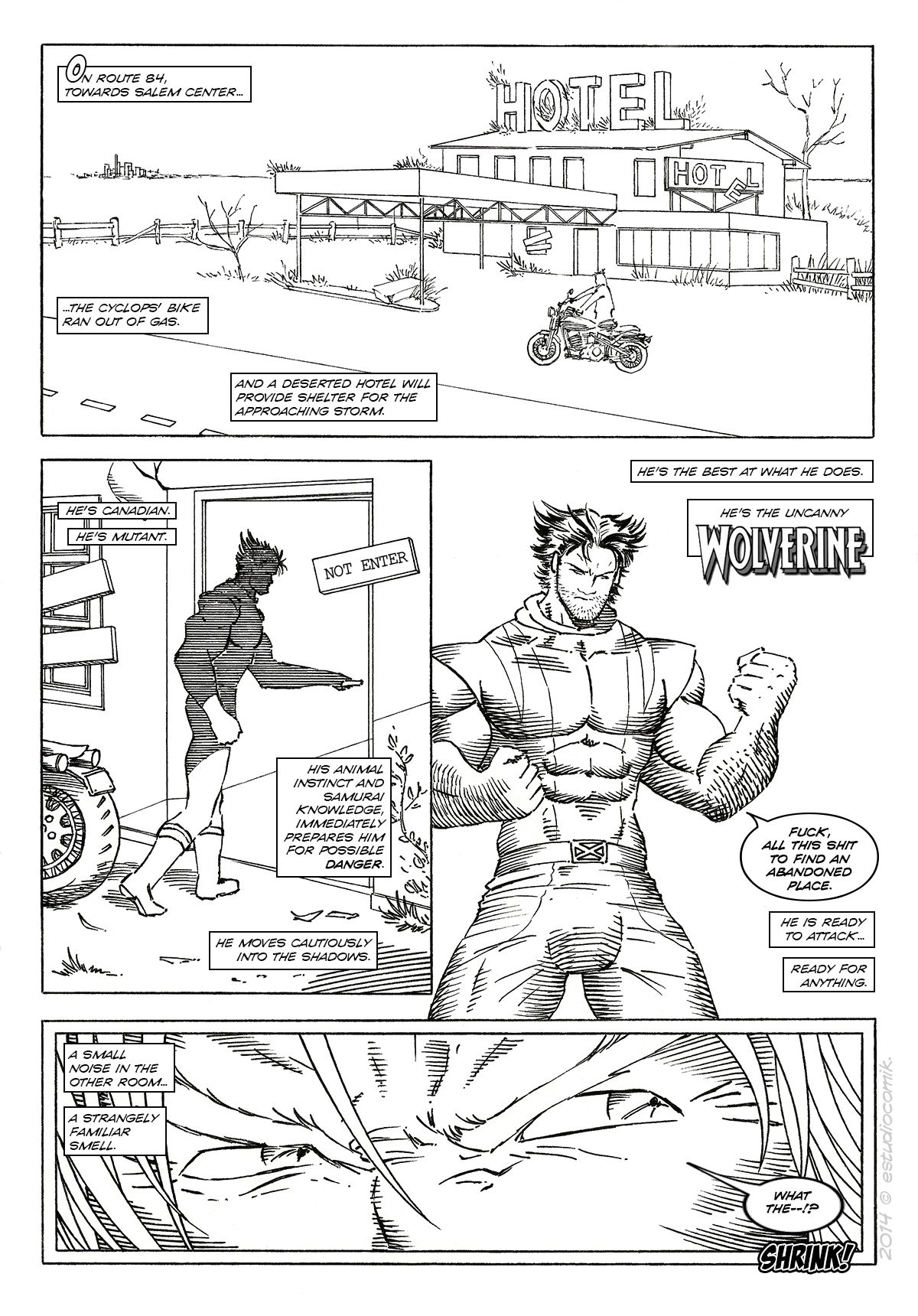 The Venom &amp; The Wolverine by estudiocomik page 5 full