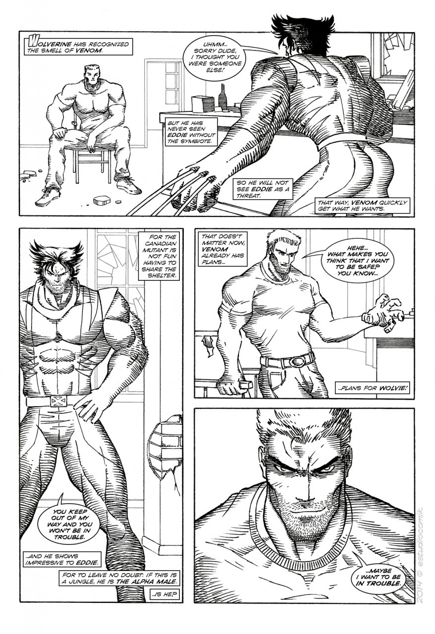 The Venom &amp; The Wolverine by estudiocomik page 6 full