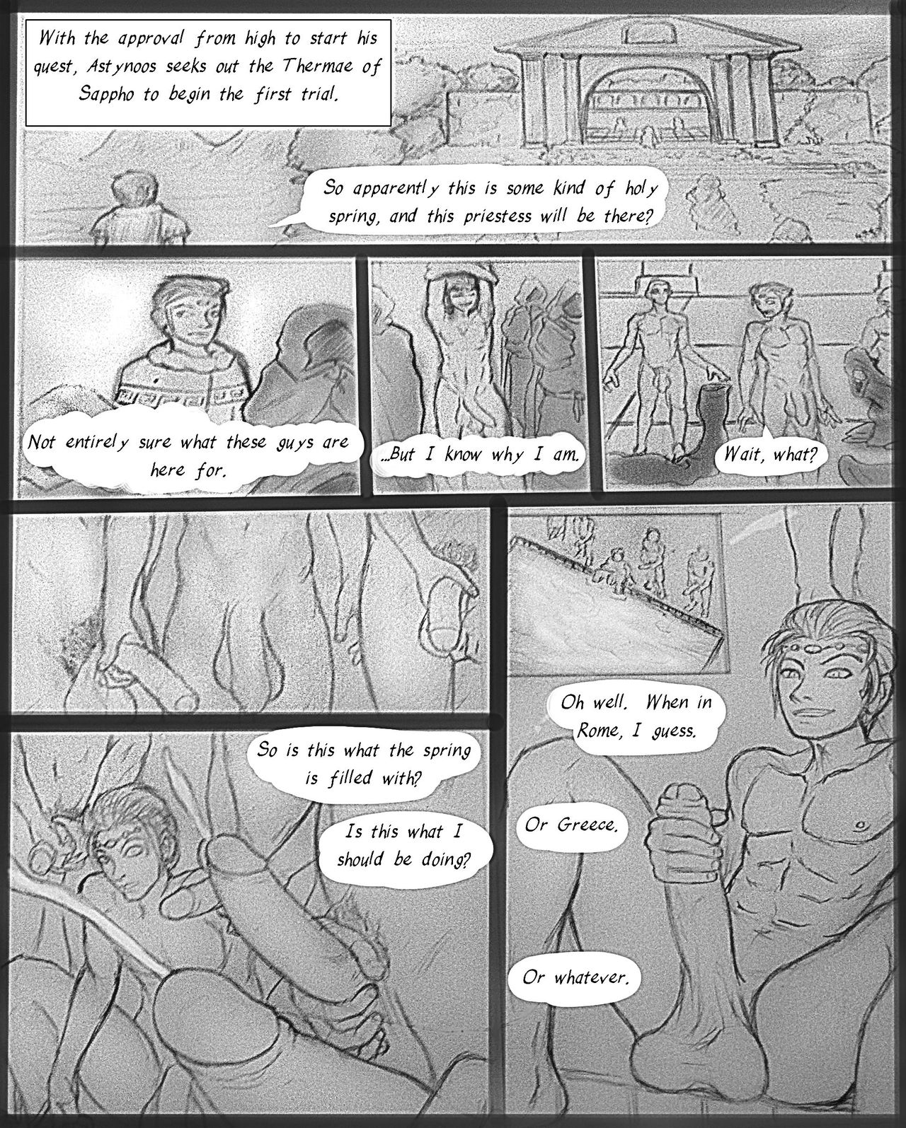 Astynoos and the 4 Priestesses of Aphrodite - story by Doodles - comic by 34san page 4 full