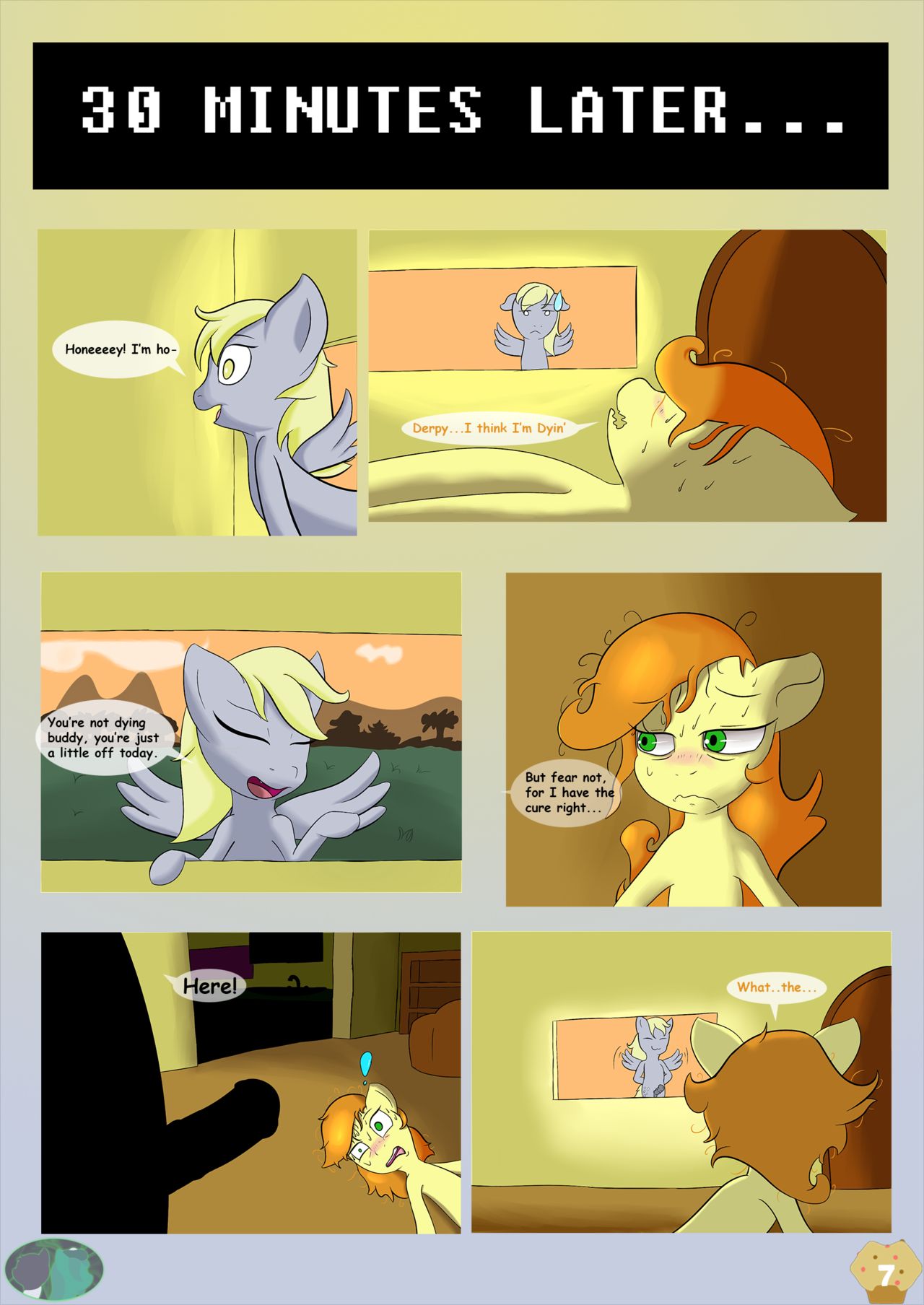 Carrots &amp; Muffins Comic page 8 full