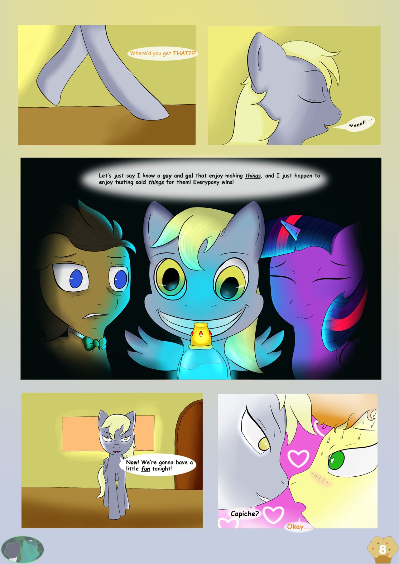 Carrots &amp; Muffins Comic page 9 full