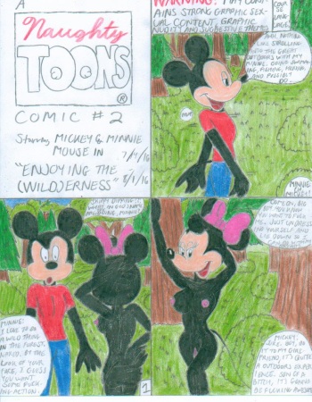 Naughty Toons Comic #2 cover