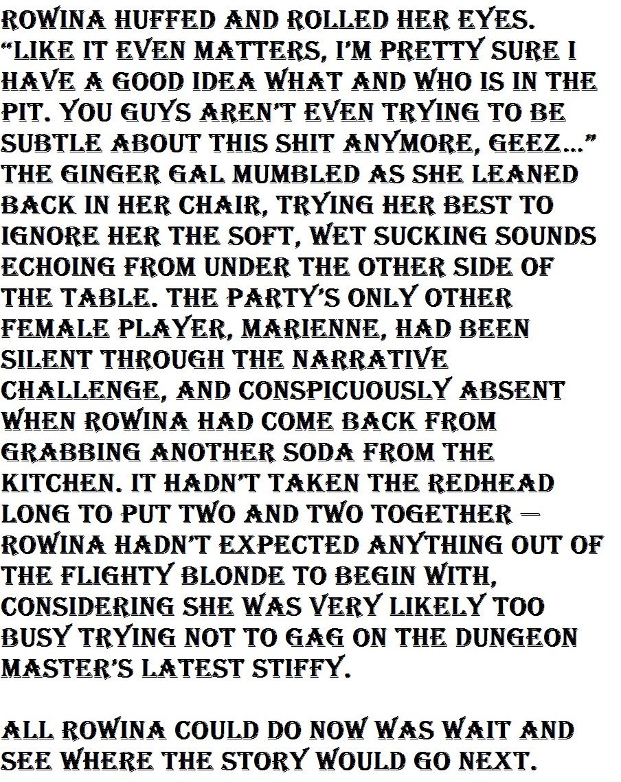 Low Rollers &amp; Basement Dwellers » Roll a dignity check page 10 full