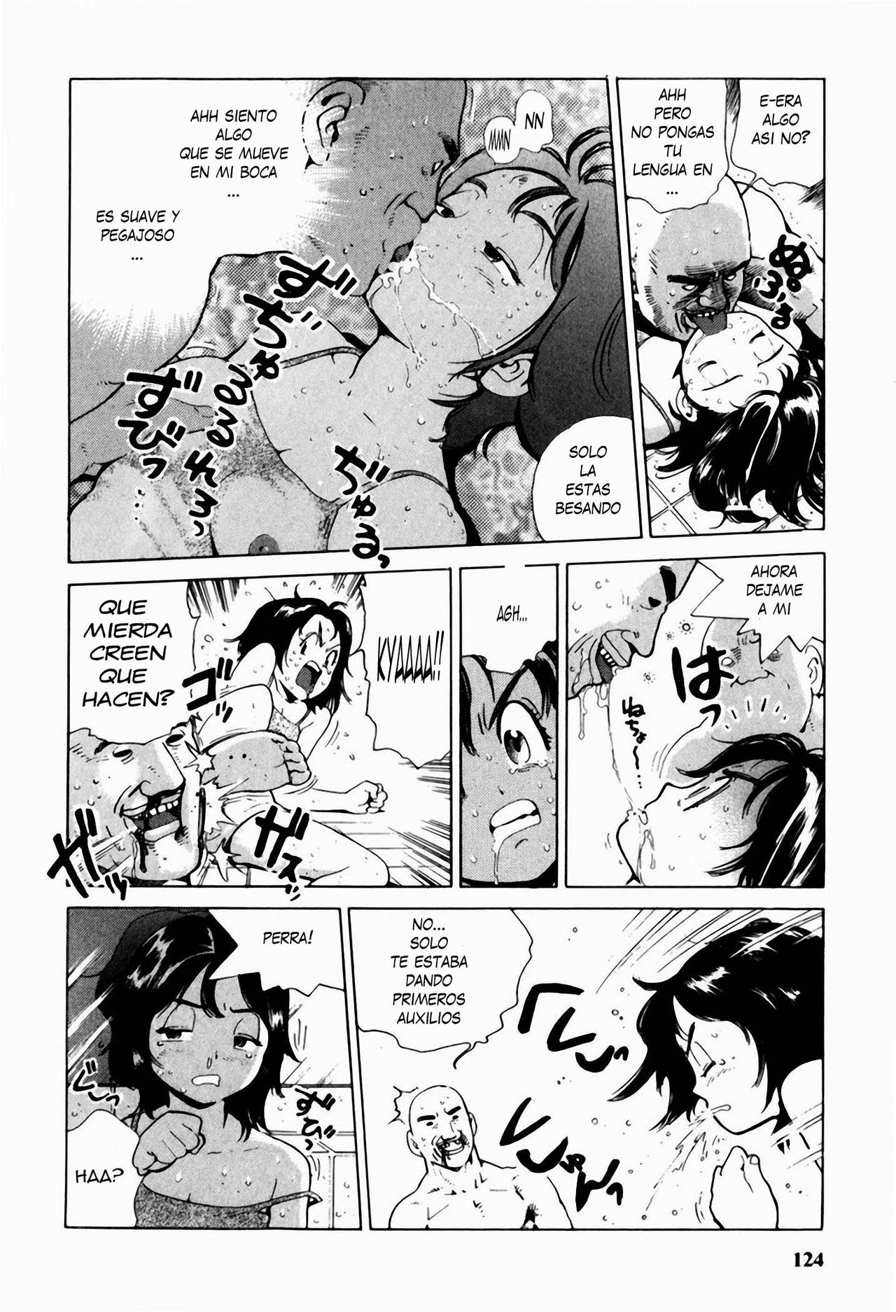 Misaki-chan Funtouki | Misaki Chan y Los Problematicos el Baño   =DK= page 8 full