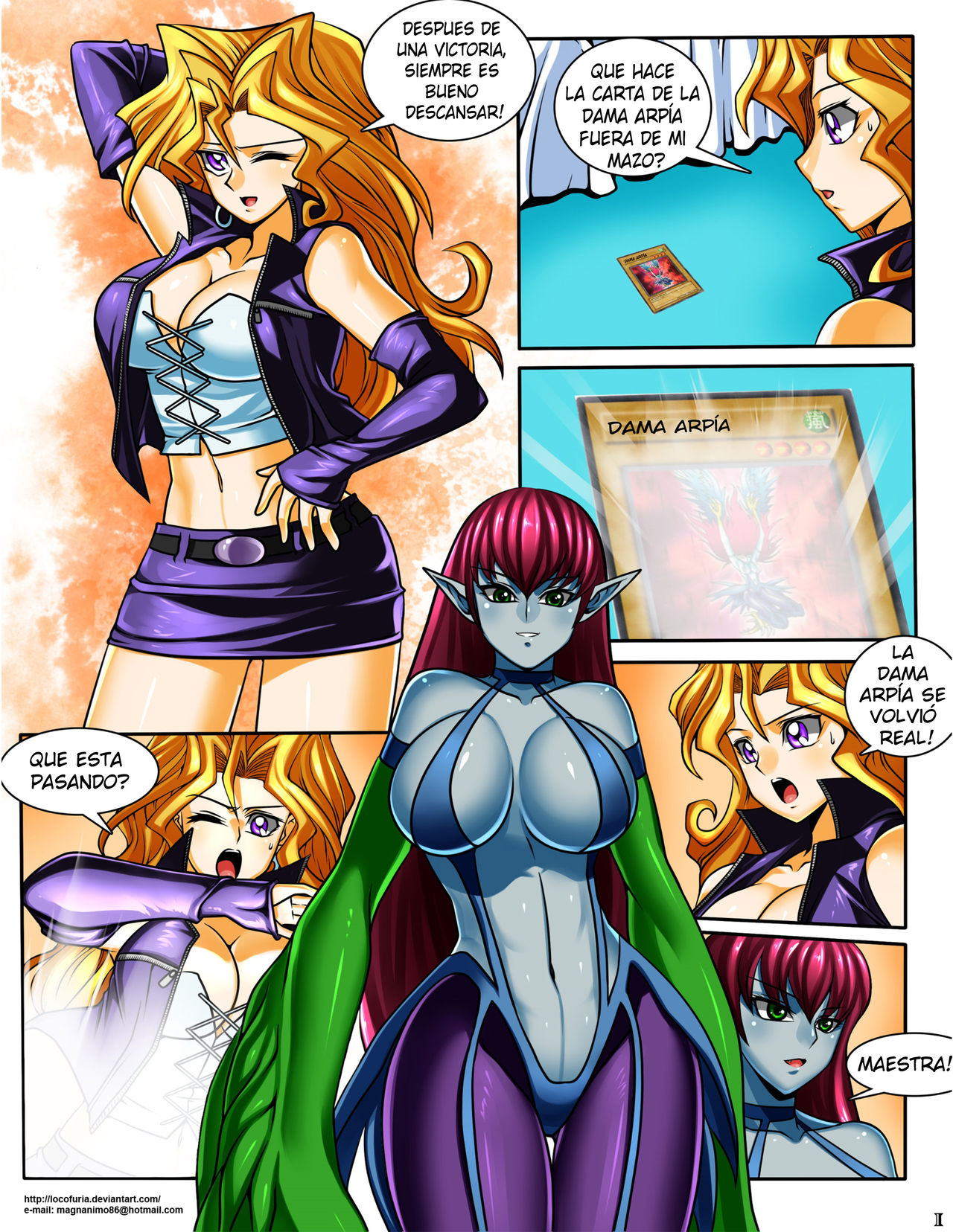 Harpie's World page 2 full