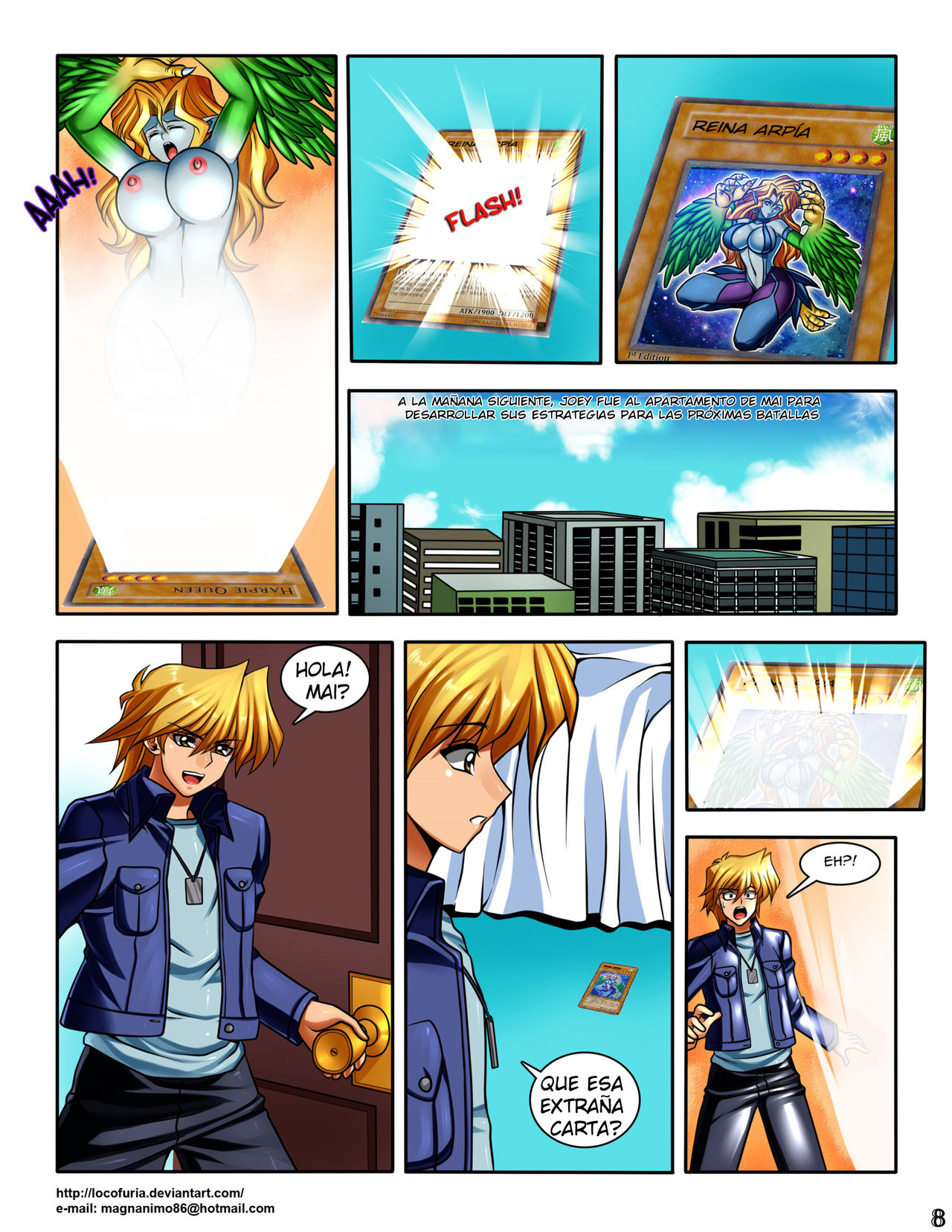 Harpie's World page 9 full