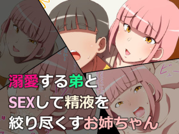 Dekiai Suru Otouto to SEX Shite Seieki o Shiboritsukusu Onee-chan cover
