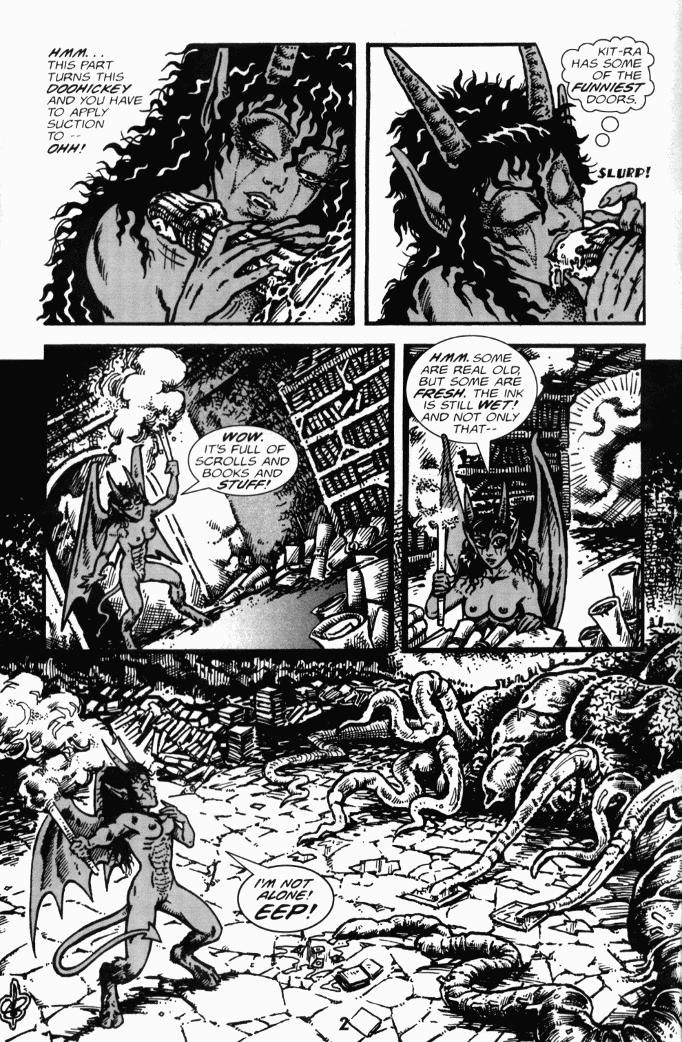 Demi's Strange Bedfellows 1 page 4 full