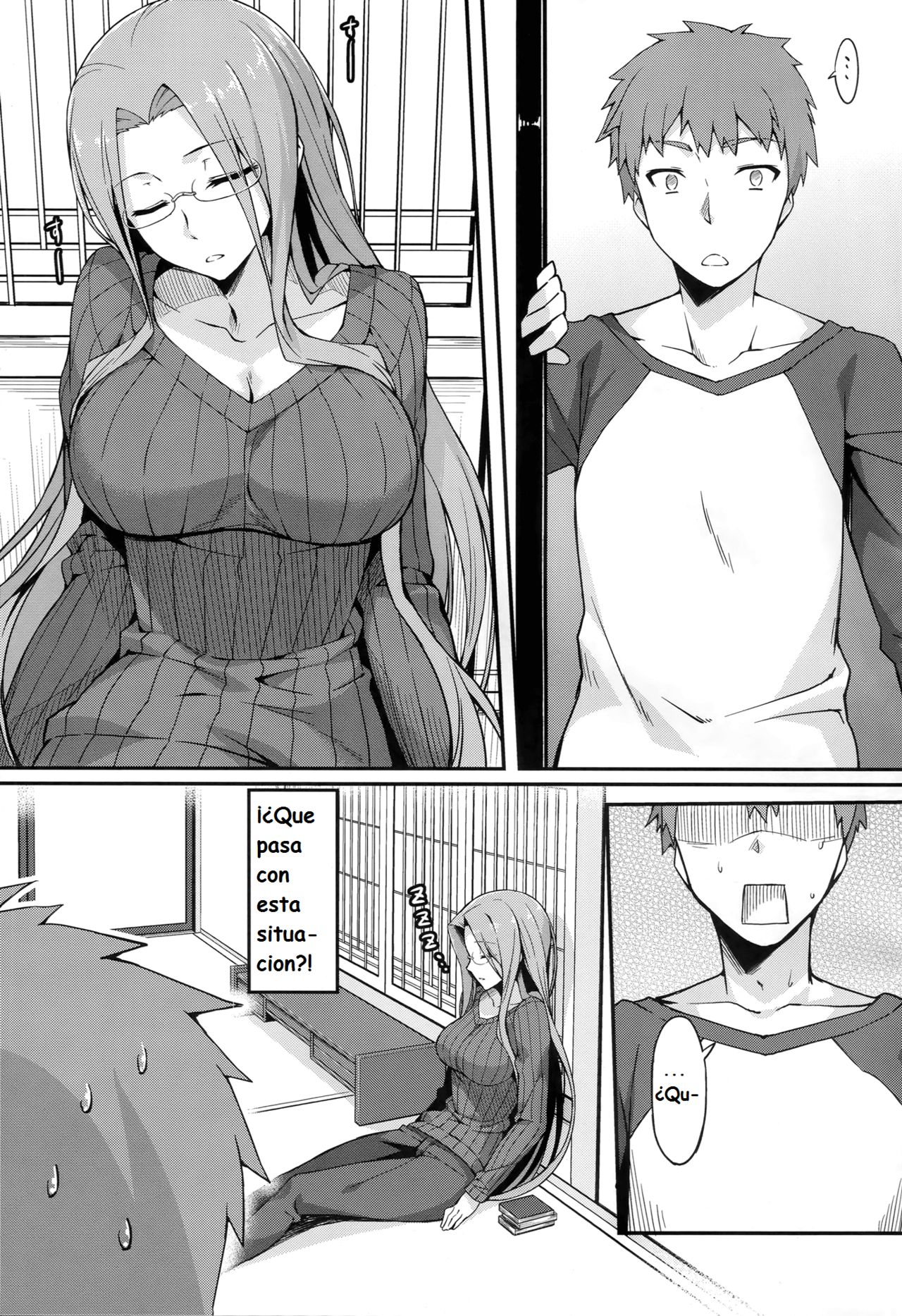Rider-san to Tate Sweater. page 2 full