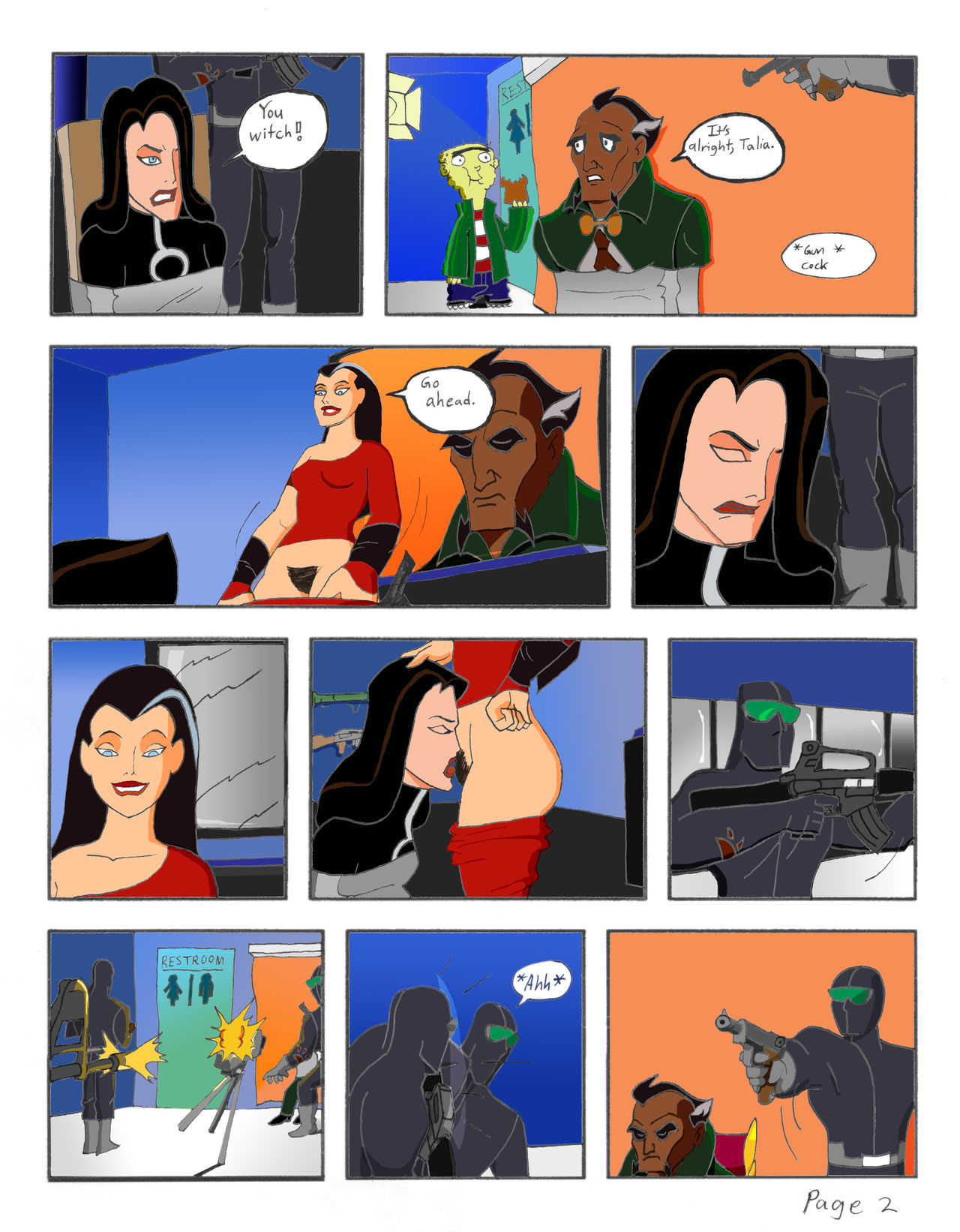 Red Claw of the Demon page 2 full