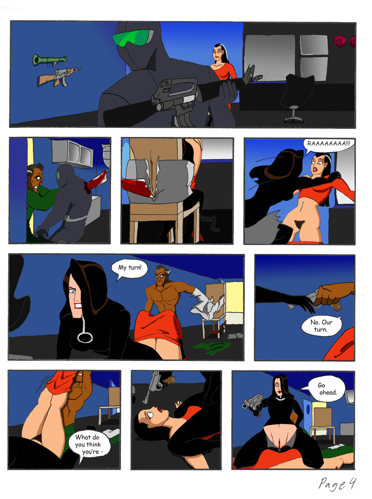 Red Claw of the Demon page 4 full