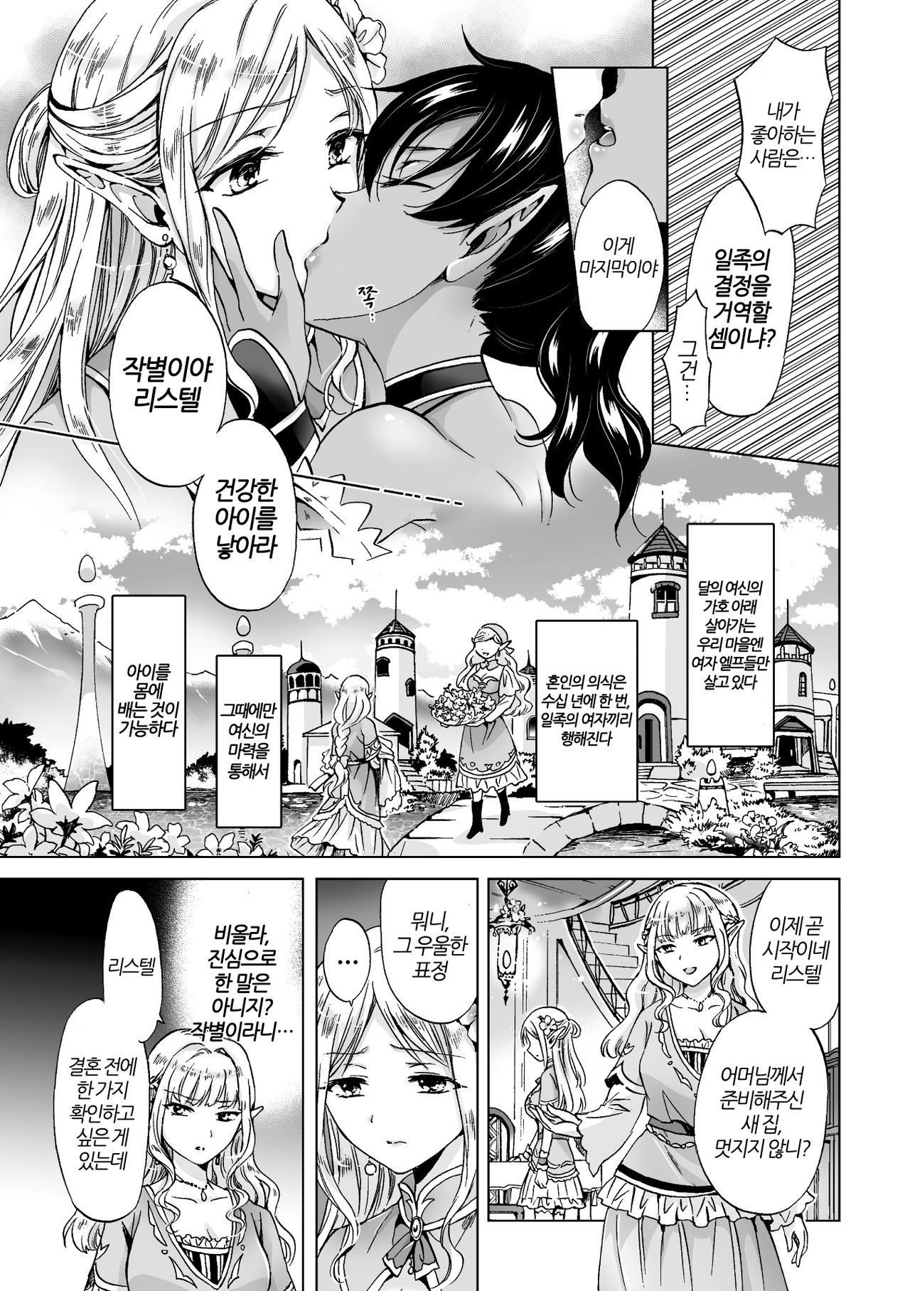 elf ~Tsuki no Maho~ | elf ~달의 마법~ page 3 full
