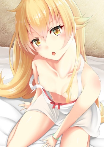 Bakemonogatari - Shinobu Oshino cover