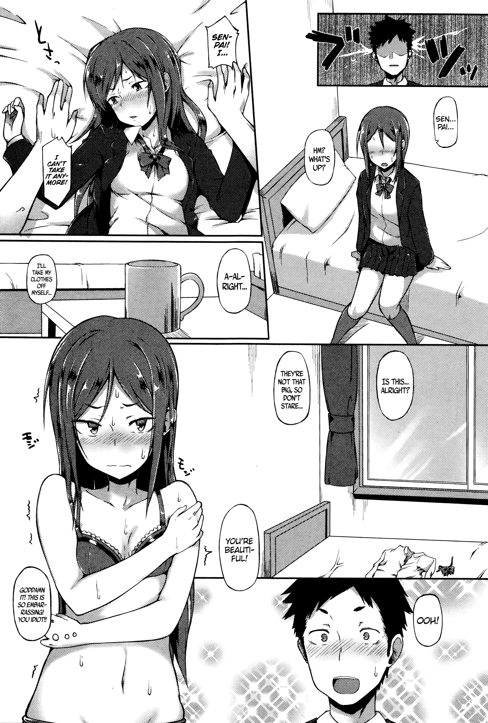 Senpai wa Oshi ni Yowai | Senpai's Weak to Pressure   =CW + TLL= page 9 full