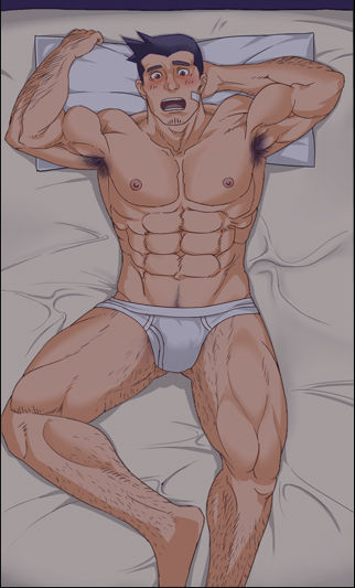 Collection: Ace attorney: Dick gumshoe part.2 - Yaoi Bara page 4 full