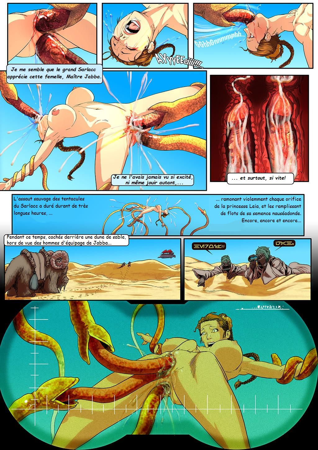 Star Wars - Leia's Ordeal 1 ou Star Pute 1 page 6 full