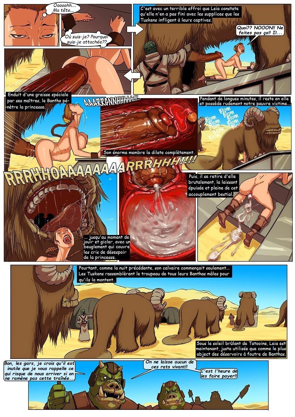 Star Wars - Leia's Ordeal 1 ou Star Pute 1 page 9 full
