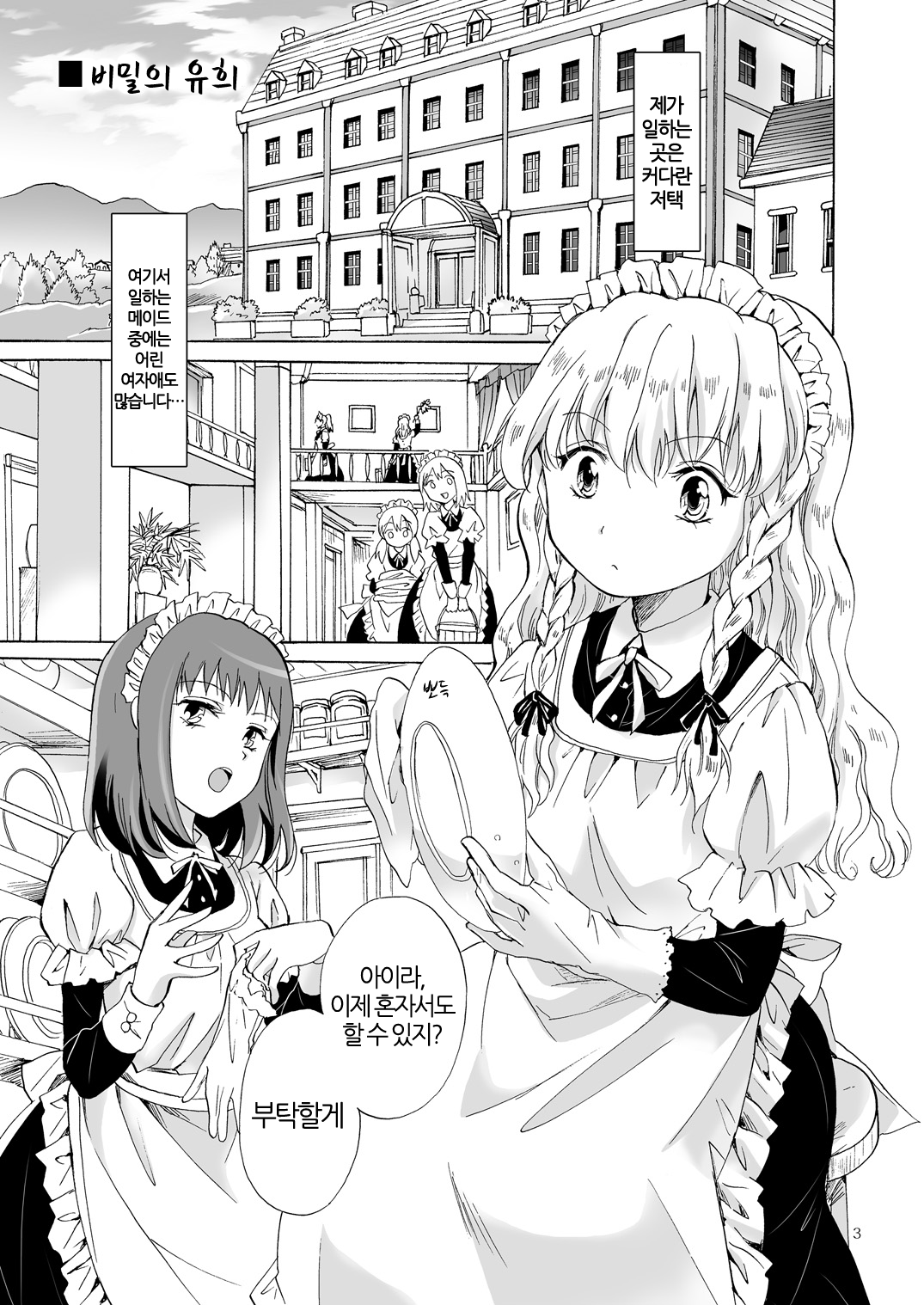 Chiisana Maid-san no Himitsu | 자그마한 메이드 아가씨의 비밀 page 2 full