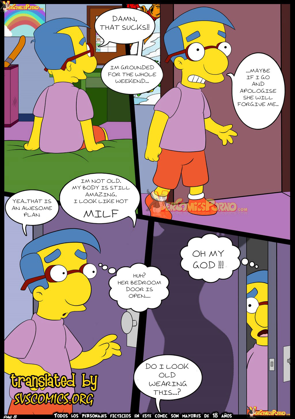 The old Simpsons Ways 6 page 9 full