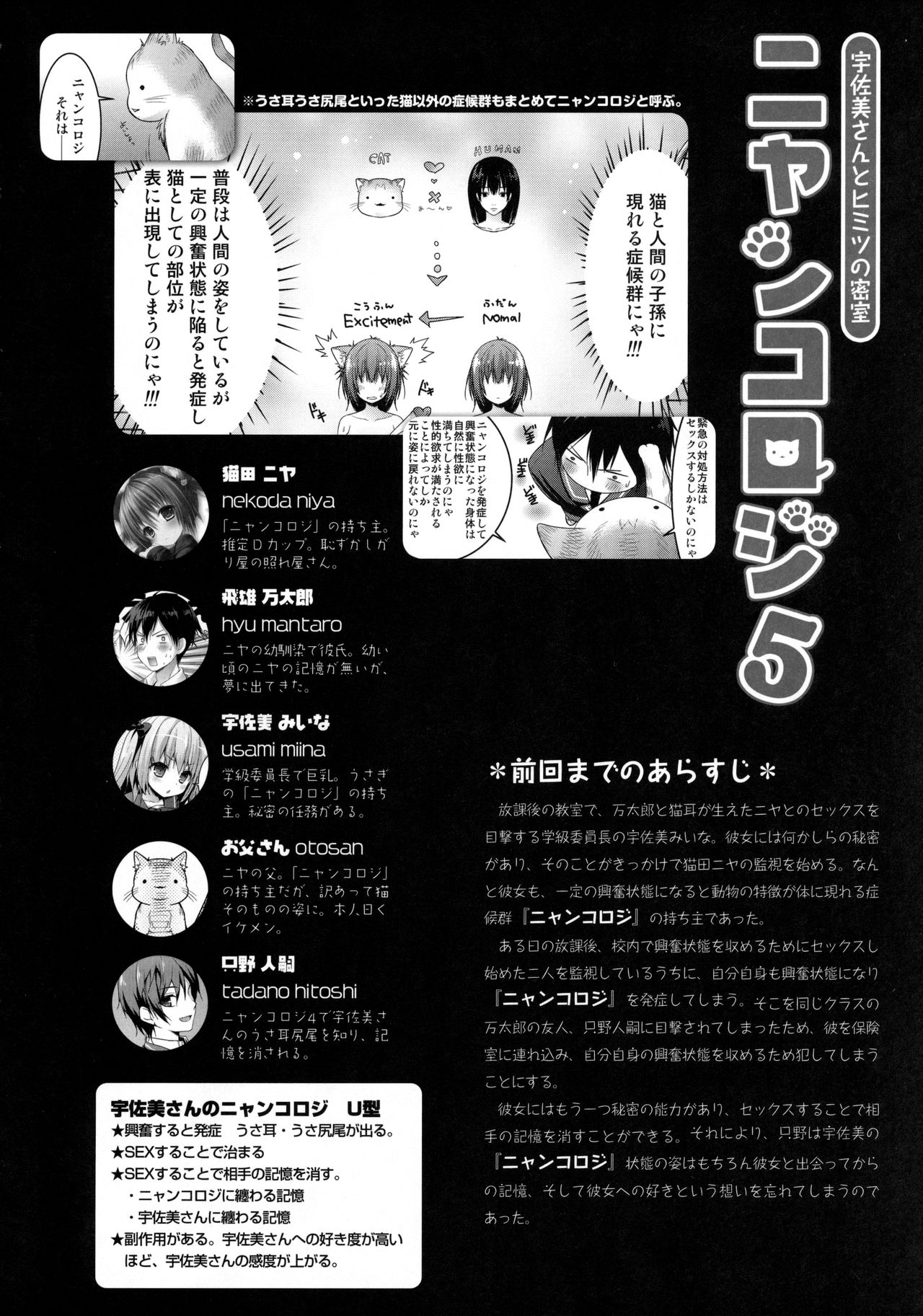 Nyancology 5 -Usami-san to Himitsu no Misshitsu- page 5 full