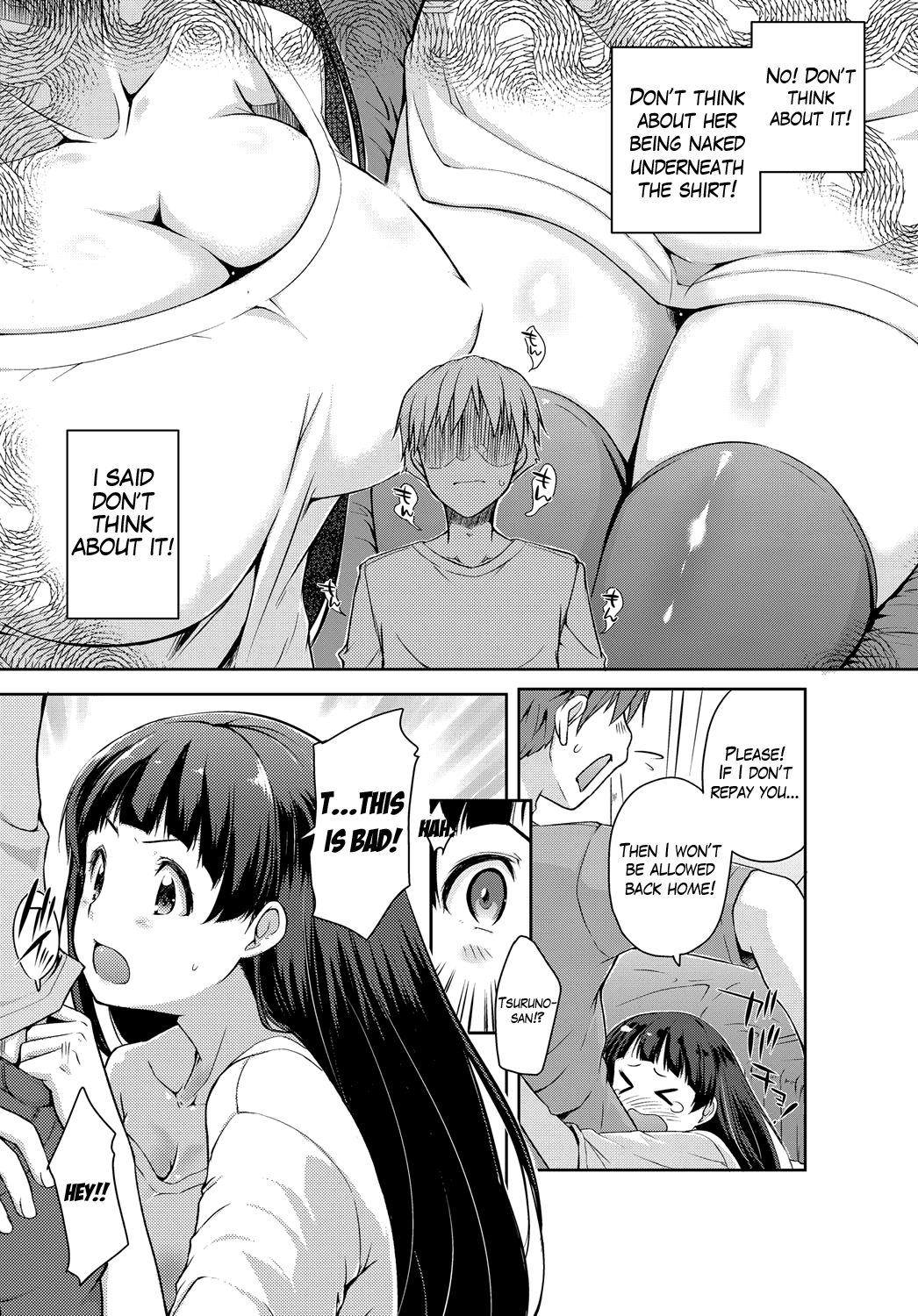 Tsuruno-san wa Tonikaku On o Kaeshitai. | Tsuruno-san Wants to Repay Me Anyway. page 5 full