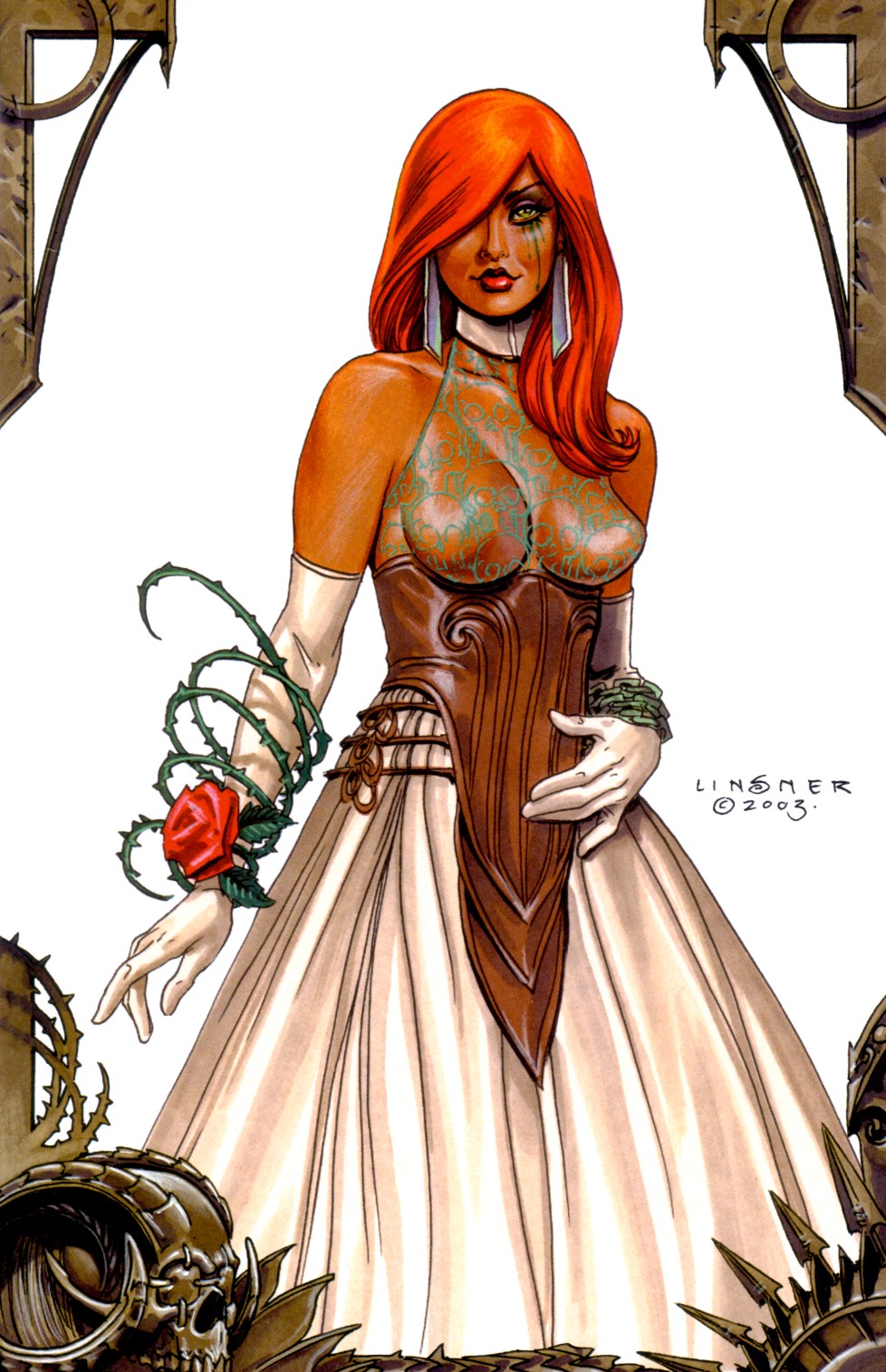 Dawn - 2003 Convention Sketchbook page 3 full