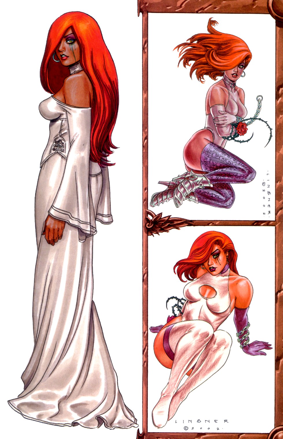 Dawn - 2003 Convention Sketchbook page 4 full