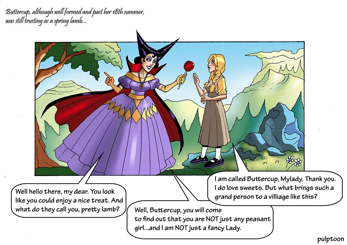 The Tale Of Buttercup And Lady Alwin page 3 full