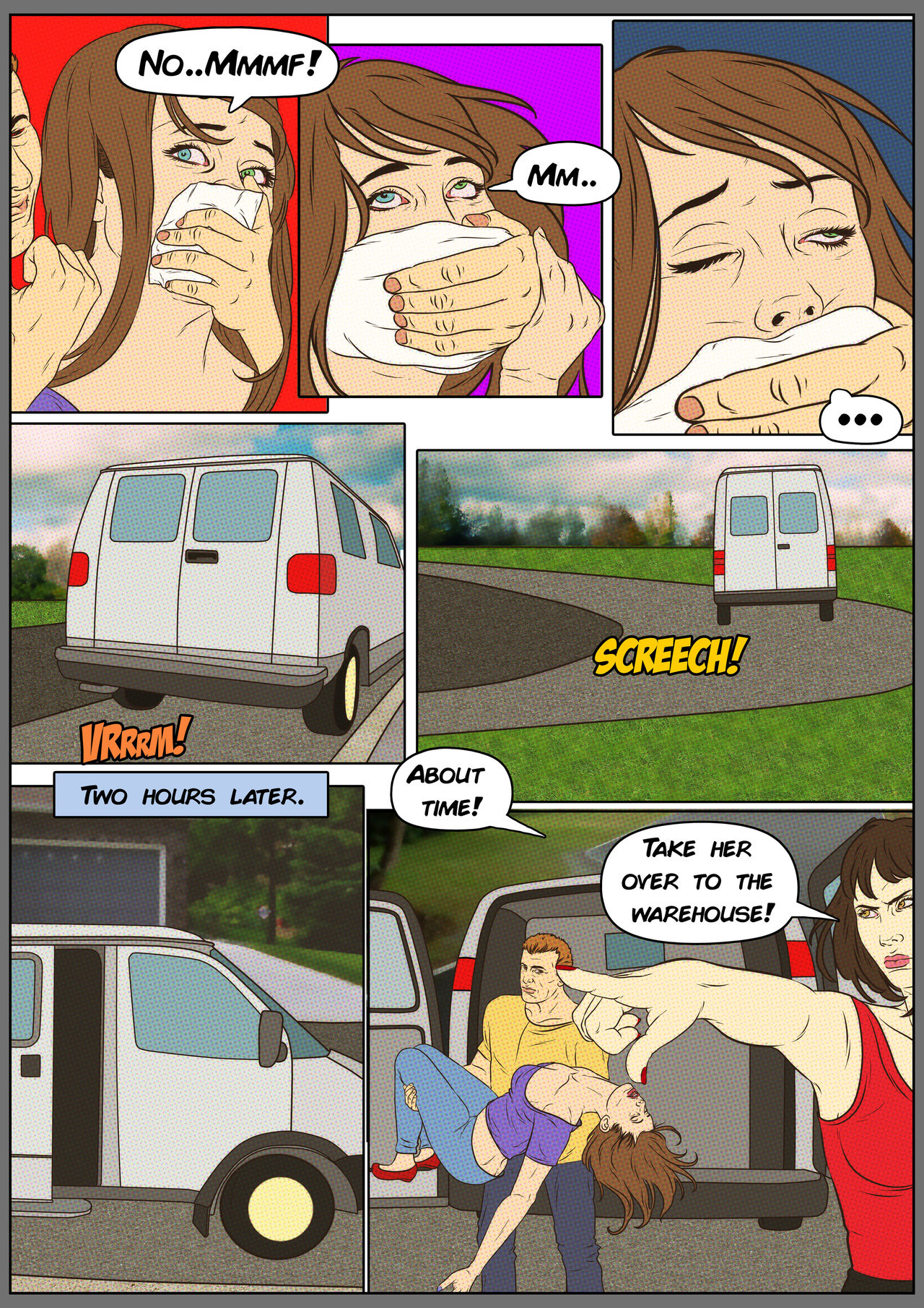 Vengeance Grows Heavy, Marie's tale 2 page 3 full