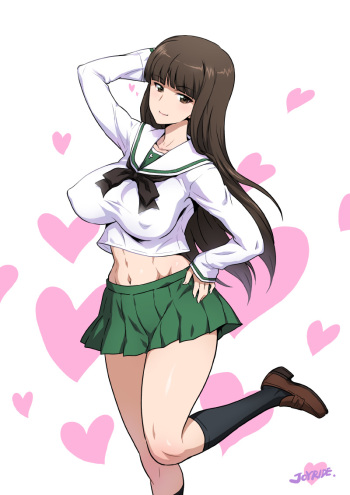 Shiho Nishizumi cover