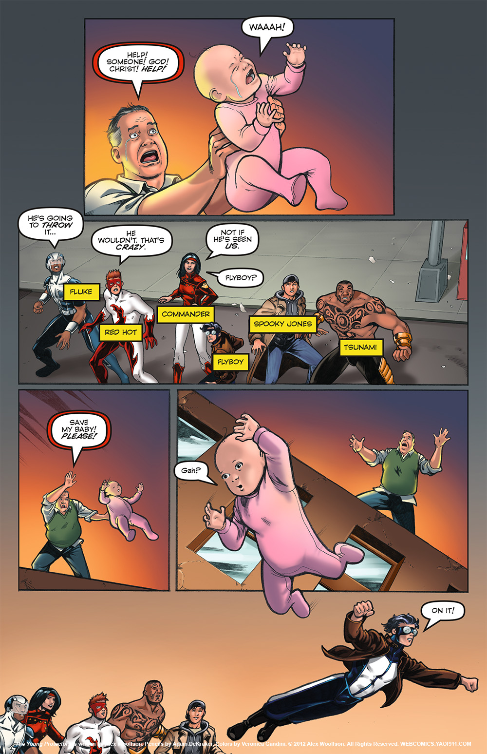 Alex Woolfson – The Young Protectors Engaging the Enemy 1 page 3 full