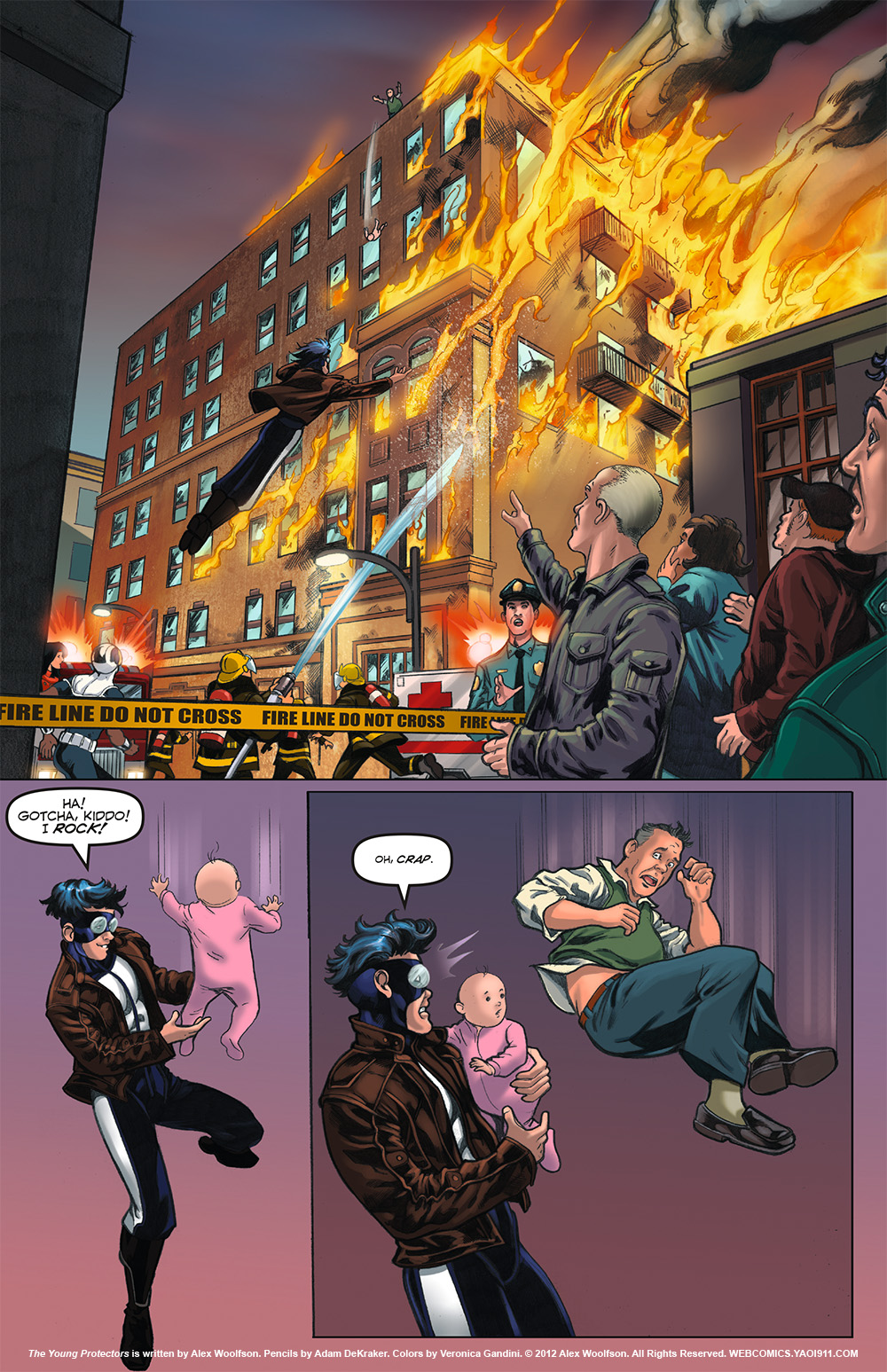 Alex Woolfson – The Young Protectors Engaging the Enemy 1 page 4 full