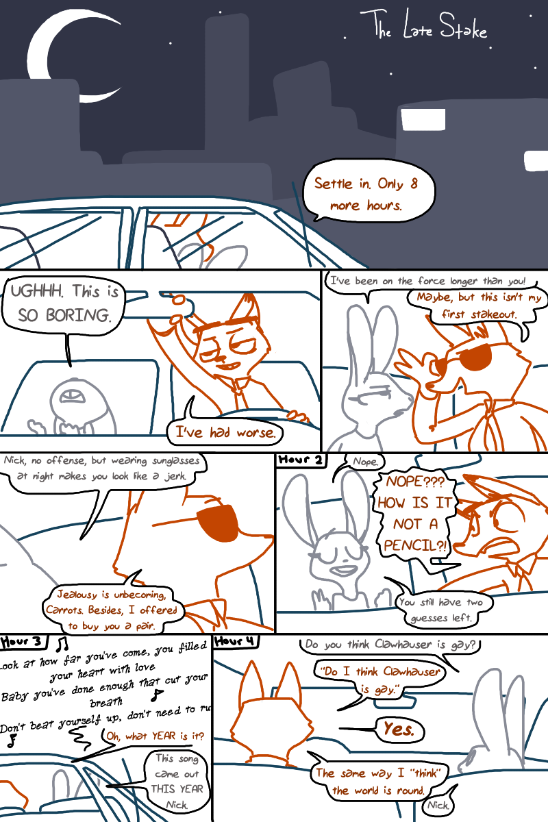 The Late Stake page 1 full