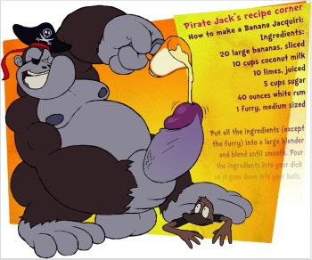 Pirate Jack's Recipe Corner: How to Make a Banana Jacquiri cover