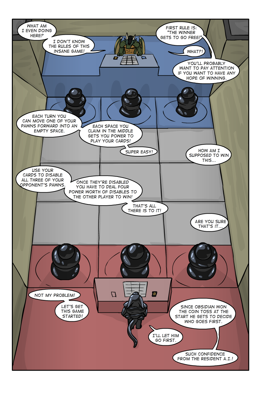 Enduring Technologies: "Card Games" page 3 full