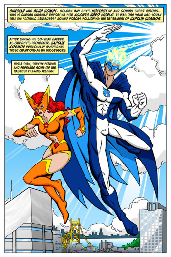 BlueComet &amp; Sunstar cover