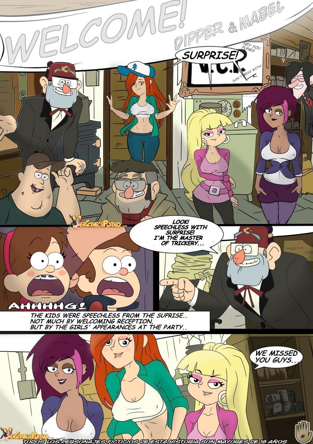 GRAVITY FALLS VOL.1" ONE SUMMER OF PLEASURE", THE DIRTY OLD BASTARD'S ENGLISH EDITION..7-19-16 page 10 full