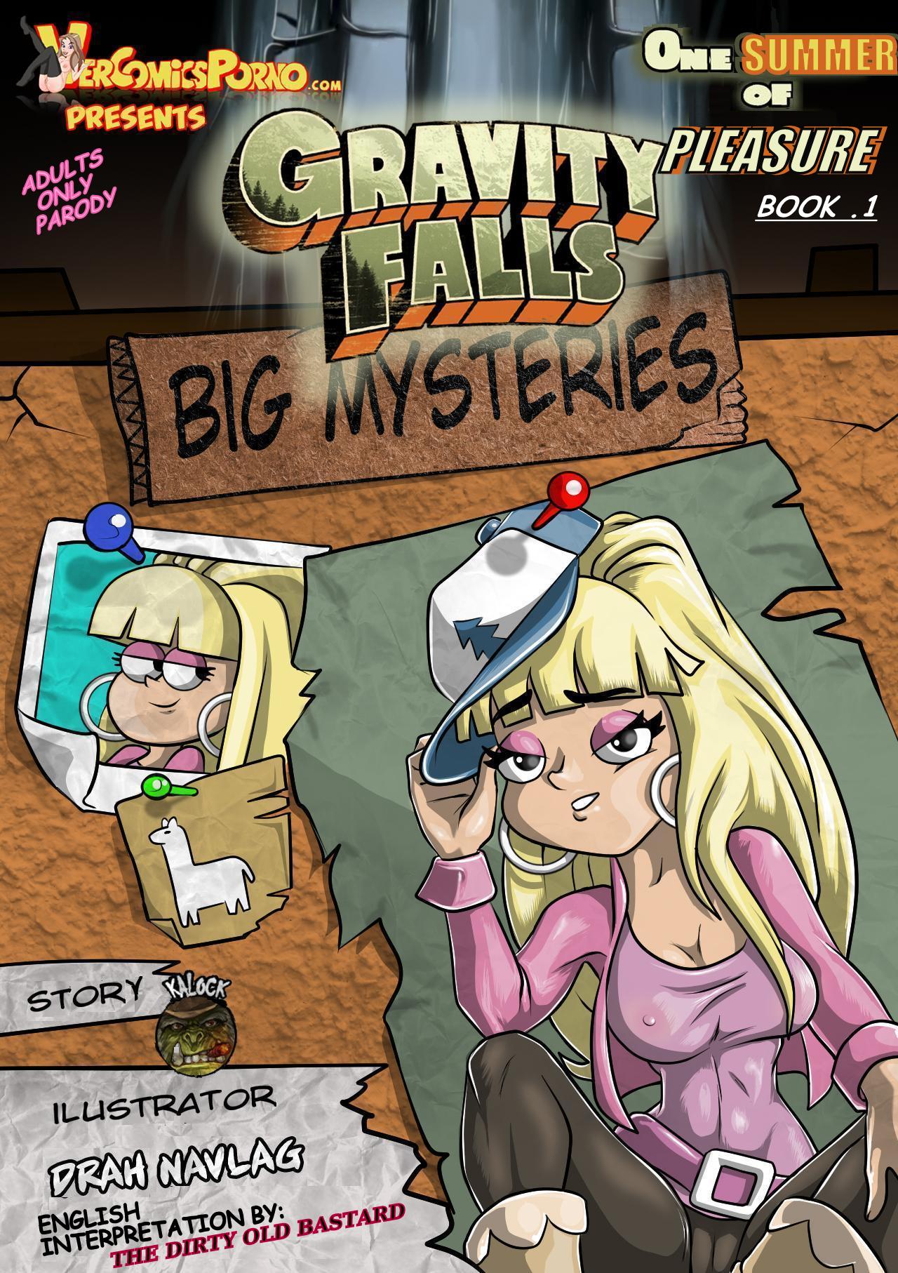 GRAVITY FALLS VOL.1" ONE SUMMER OF PLEASURE", THE DIRTY OLD BASTARD'S ENGLISH EDITION..7-19-16 page 2 full