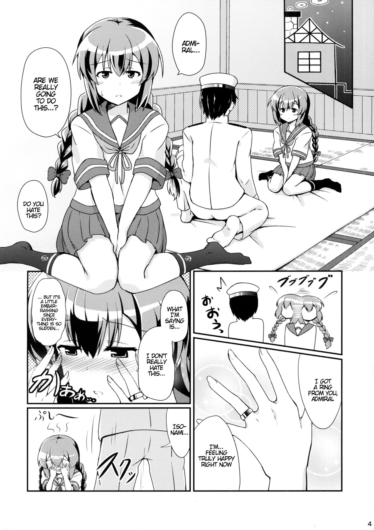 Isonami no Kekkon Shoya | Isonami's First Night Marriage page 3 full