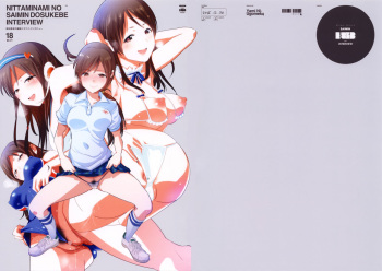 Nitta Minami no Saimin Dosukebe Interview + Omake Paper cover