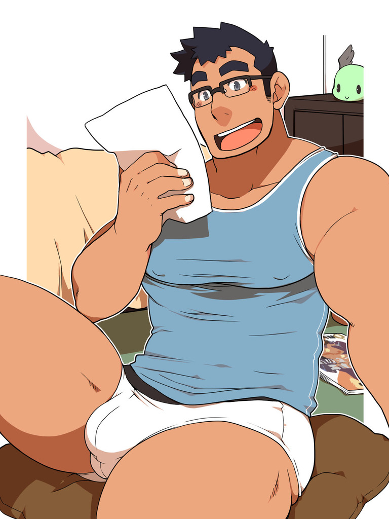 日本語 眼鏡男子盛。 page 1 full