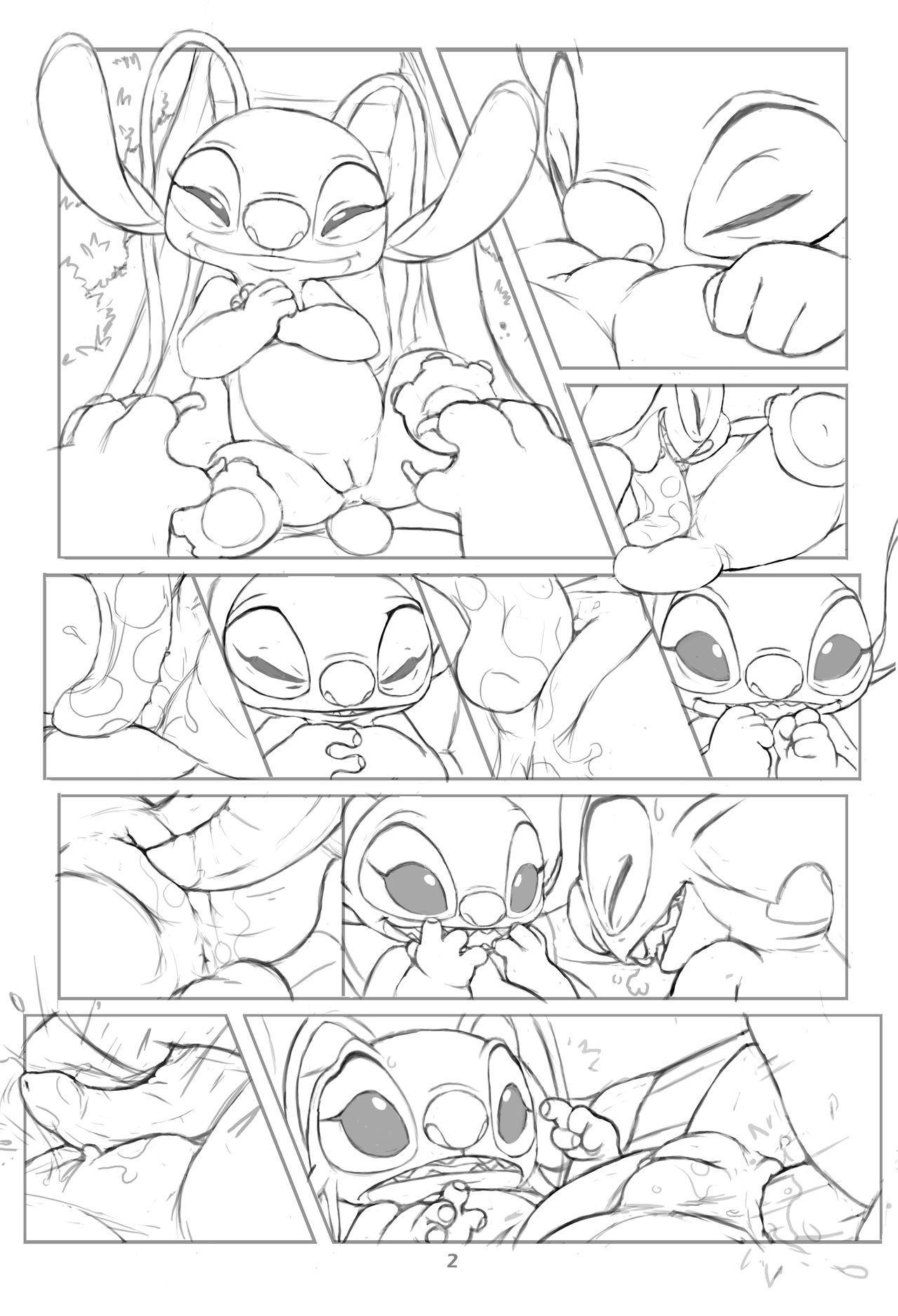 Stitch x Angel page 2 full