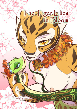 The Tiger Lilies in Bloom